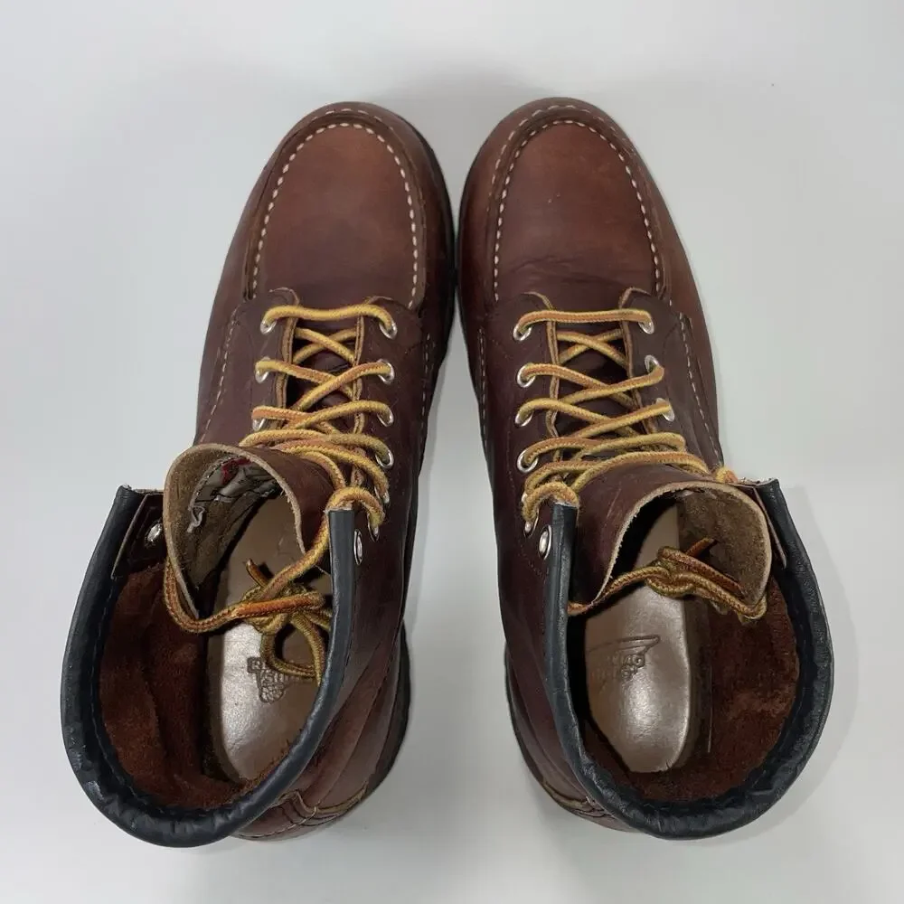 Red Wing Heritage 8146 Boots Mens Size 8.5 D Brown Leather 6